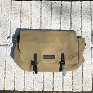 Brooks Brothers canvas crossbody bag NWT